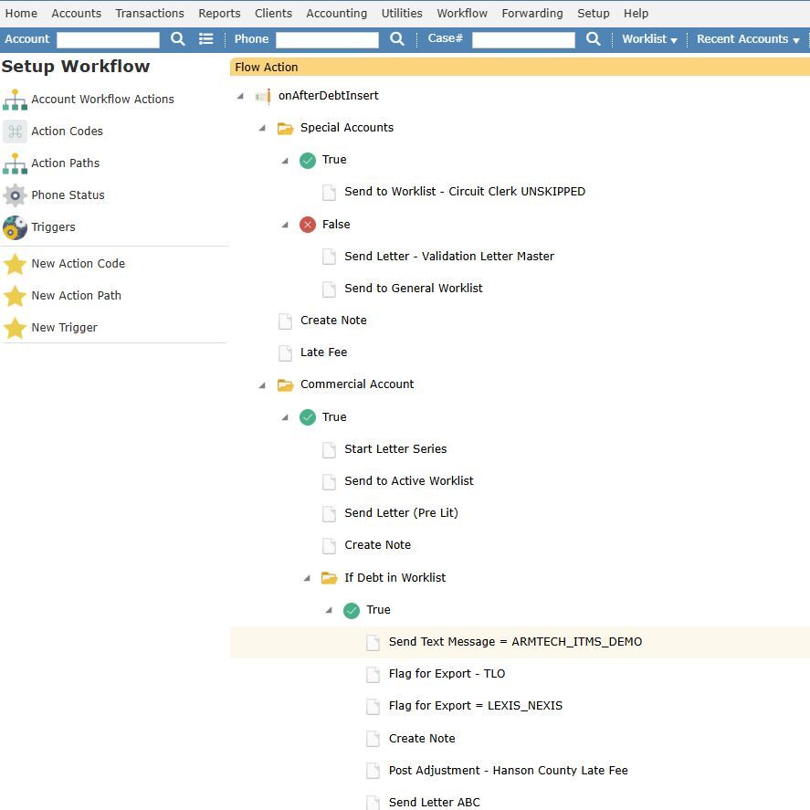 Process Automation in ACE is Intuitive